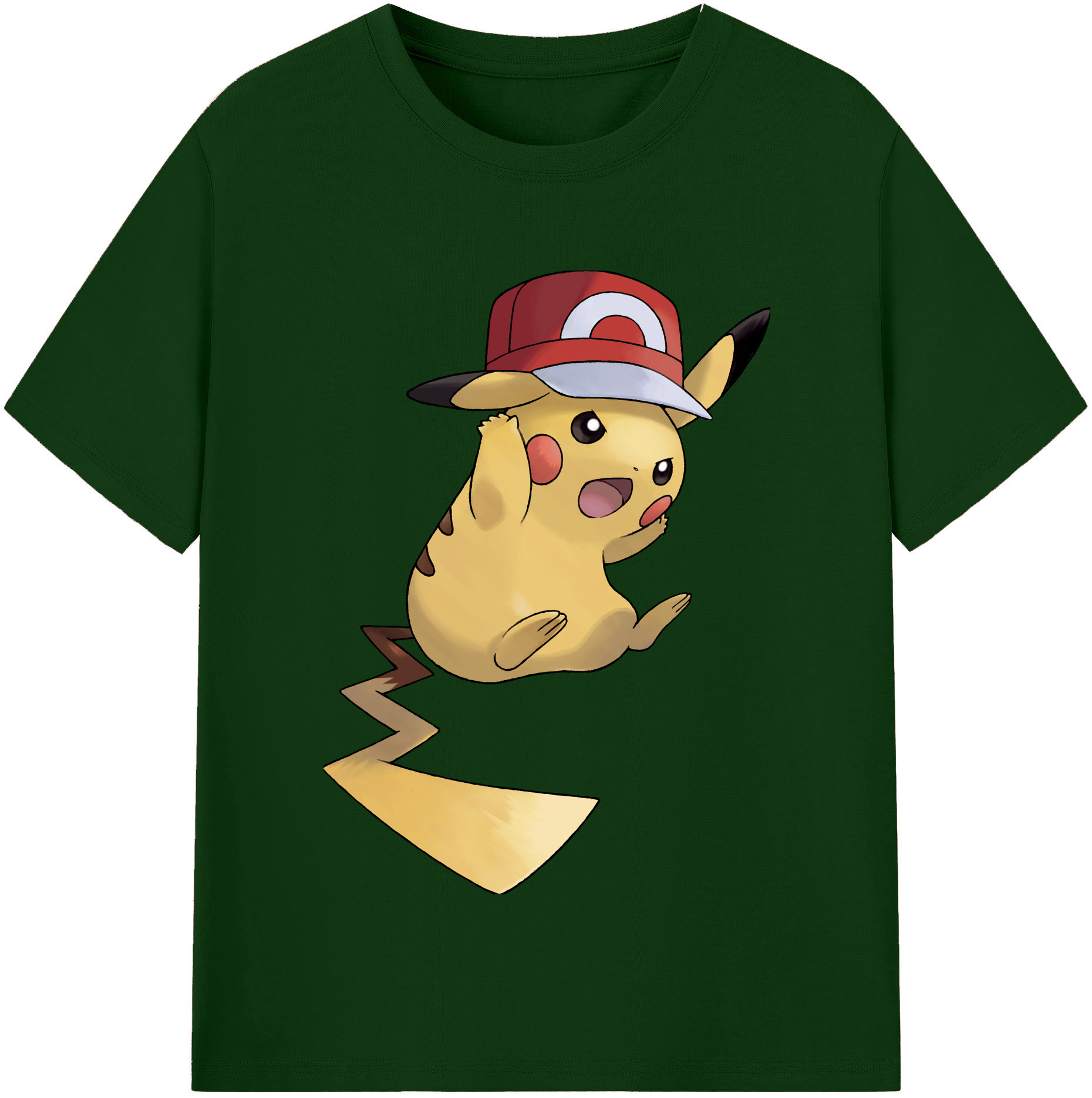 （画像用） ポケットモンスター Pokémon 綿100％半袖Tシャツ（フロントプリント）